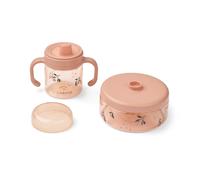 Liewood Beatrix kids dinner set 2 pieces Peach-sea shell