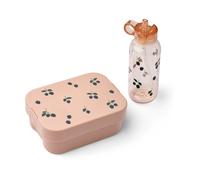 Liewood Chelsey printed lunchbox set 2 pieces Berry-Pale Tuscany