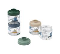 Liewood Dominique baby food jars 100 ml 4-pack Cars-Sandy
