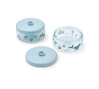 Liewood Dominique baby food jars 500 ml 2-pack Sea creature-sandy