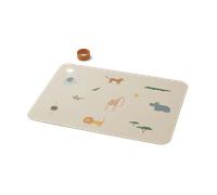 Liewood Jude placemat 30.2x42,1 cm Safari sandy mix