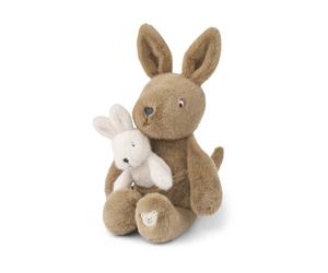 Liewood Kelly Kangaroo Mommy & Me kangaroo plush toy Dune