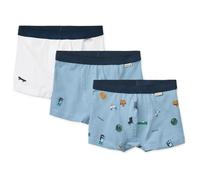 LIEWOOD - Kid's Marvin Boxers 3-Pack - Briefs size 110-116, blue