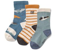 LIEWOOD - Kid's Silas Socks 3-Pack - Sports socks size 17-18, multi
