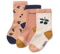 LIEWOOD - Kid's Silas Socks 3-Pack - Sports socks size 17-18, sand