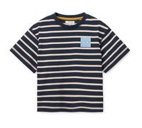 LIEWOOD - Kid's Tyler Stripe S/S - T-shirt size 86/92, grey/blue