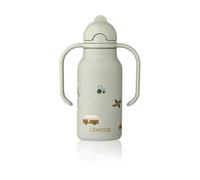 Liewood Kimmie water bottle 25 cl Vehicles-Dove blue