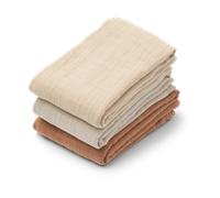 Liewood Lewis muslin blanket 3 pieces 65x65 cm Tuscany rose mix