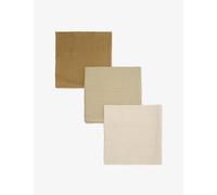 Liewood Liewood Lewis Textured Cotton Muslin Set Of Three Sandy Mix 1Size