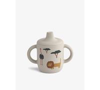 Liewood Liewood Neil Graphic-Print Silicone Cup 150ml Sand 1Size