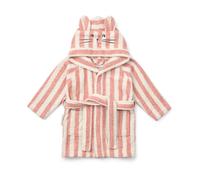 Liewood Lily bathrobe coral blush creme de la creme stripe 3-4 years