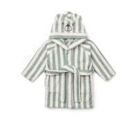 Liewood Lily bathrobe peppermint crème de la crème stripe 1-2 years