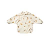 Liewood Merle bib with sleeve Elephant-Creme de la creme