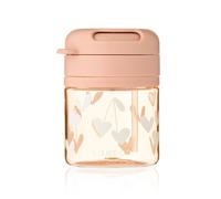 Liewood Pavia mug with straw Sweethearts-pale tuscany, 28 cl