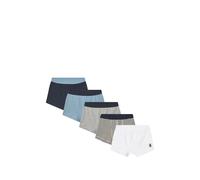 Liewood striped cotton boxers (set of five) - Grey 98-110-122