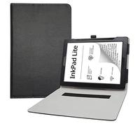 LIFANG Compatible with Pocketbook InkPad Lite Case,Slim Folio Folding Stand PU Leather Cover for 9.7" Pocketbook InkPad Lite Tablet,Black