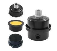 LifCratms 1 Pcs Air Compressor Silencer, 3/8" Thread Air Compressor Intake Filter Silencer, 16mm Metal Sound Muffler Replacement Parts