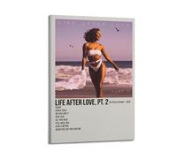 Life after Love Pt 2 by Victoria Monet Poster Wall Art Aesthetic Cover Poster Design Painting for Living Room Bed Room 24x36inch(60x90cm) Frame-style