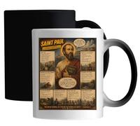 Life and Legacy of Saint Paul Ceramic Magic Mug White