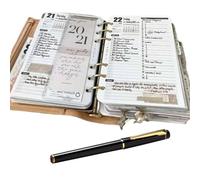 Life Area Simple Planning Toolkit - 10 Must-Have Planners, Daily Weekly Planner to Do List Notebook for Work Office Home, Simple Planners for Every Area of Life (Brown Cover)