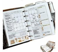 Life Area Simple Planning Toolkit - 10 Must-Have Planners,with Daily Planner, Habit Tracker, Goal Setting Sheets, Productivity Organizer for Work/Home/Personal Growth for Every Area of Life (Black)