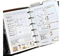 Life Area Simple Planning Toolkit, Planner with Daily Planner,To Do List Notebook for Daily, Financial,and Long-Term Organization | Habit Tracking,Meal Planning,Goal Setting & More(Black)