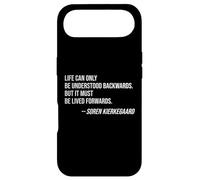 Life Backwards Lived Forwards Quote: Soren Kierkegaard Case for iPhone Air