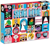 Life Before Social Media 1000 Piece Puzzle