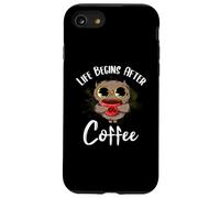 Life begins after coffee. Life starts after coffee Case for iPhone SE (2020) / 7/8