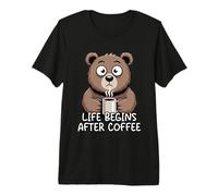 Life Begins After Coffee Premium T-Shirt