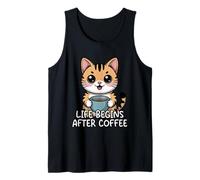 Life Begins After Coffee Tank Top