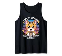 Life Begins After Coffee Tank Top