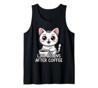 Life Begins After Coffee Tank Top