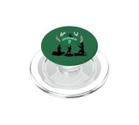 Life Begins at 20 Knots Grey Black Silhouettes PopSockets PopGrip for MagSafe