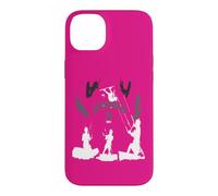 Life Begins At Twenty Knots For Kite Surfers White Grey Case for iPhone 14 Plus