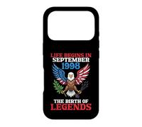 Life Begins In September 1998 The Birth Of Legends 28 Years Case for iPhone 17 Pro