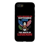 Life Begins In September 1998 The Birth Of Legends 28 Years Case for iPhone SE (2020) / 7/8