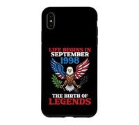 Life Begins In September 1998 The Birth Of Legends 28 Years Case for iPhone XS Max