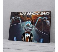 Life Behind Bars Choppe Canvas Prints