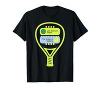 Life Behind Glass Cage is Calling Padel Paddle Tennis Player T-Shirt