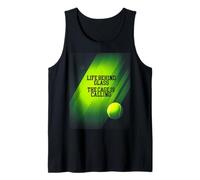 Life Behind Glass Cage is Calling Padel Player Paddle Tennis Tank Top