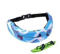 Life Belts for Adults - Manual Inflating Waist Belt - Reusable Waterproof Safety Accessories for Fishing Surfing Snorkeling Kayaking Boating Sailing
