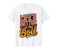 Life Better Cajun Crawfish Boil Louisiana Seafood T-Shirt