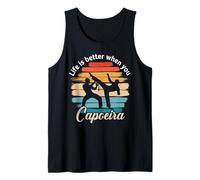 Life Better When Brazil Dance Fighting Brazilian Capoeira Tank Top