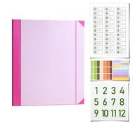 Life Book Organizer, If i Die Binder Organizer, in Case I Go Missing Binder, Document Organizer Folio,Document Organizer Folio, Important Document Organizer, Document Organizer(Pink)