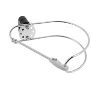 Life Buoy Mount - Rust-free, Easy Assembly | Marine Bridge Rescue Hook, Heavy Duty Floating Pool Edge Ring Clip Quick Mount Support for Boats, Outdoor Equipment Organizer for Emergency