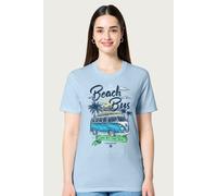 Life By The Sea Volkswagen Relaxed Fit T-Shirt Volkswagen Light Blue L