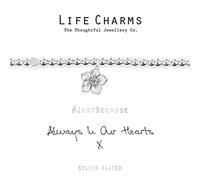Life Charms Always In Our Hearts bracelet