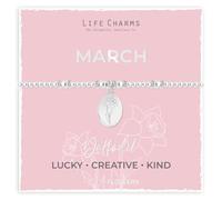 Life Charms Birth Flower Bracelets (March - Daffodil)