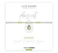LIFE CHARMS BIRTH STONE AUGUST